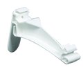 Amerimax Home Products 4.5 in. H X 1 in. W X 15 in. L White Vinyl K Hidden Hook M0722B